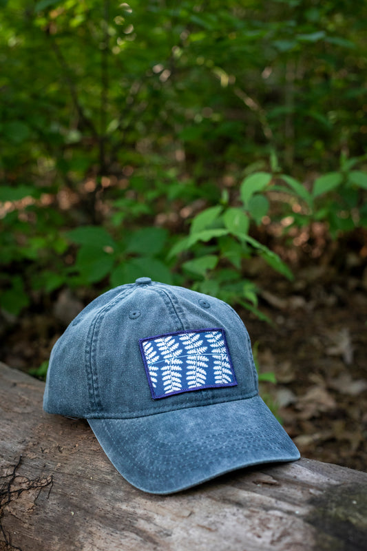 Cyanotype Patch Hat
